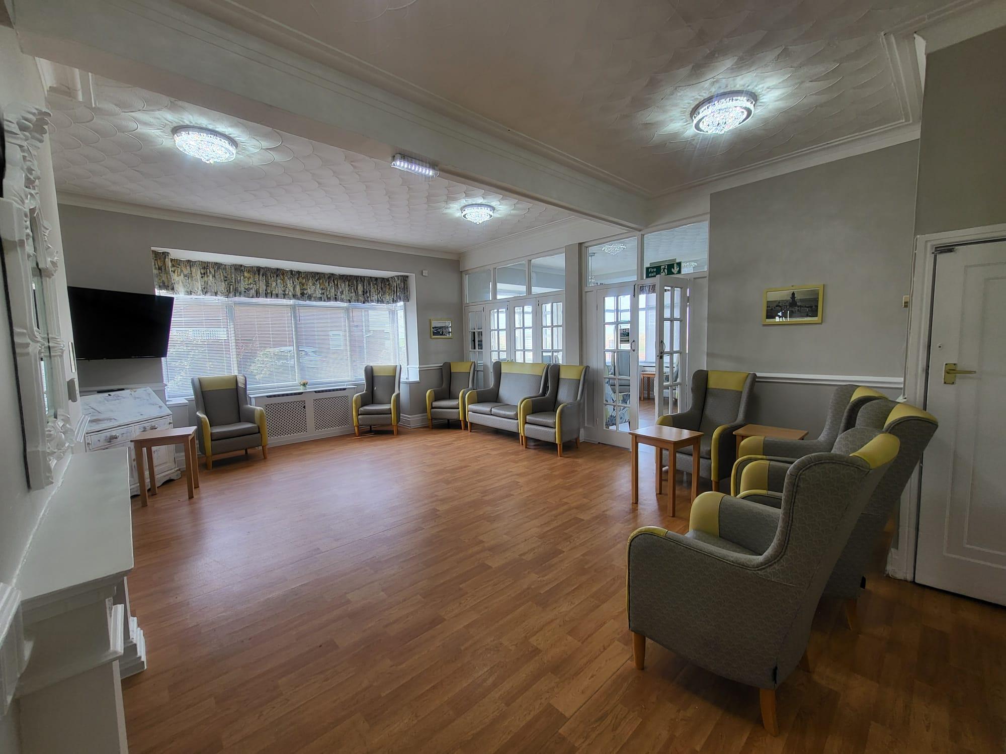 Comfortable lounge area